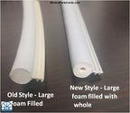 917 - Large Gray Weather Strip - 3/8 inch Bulb