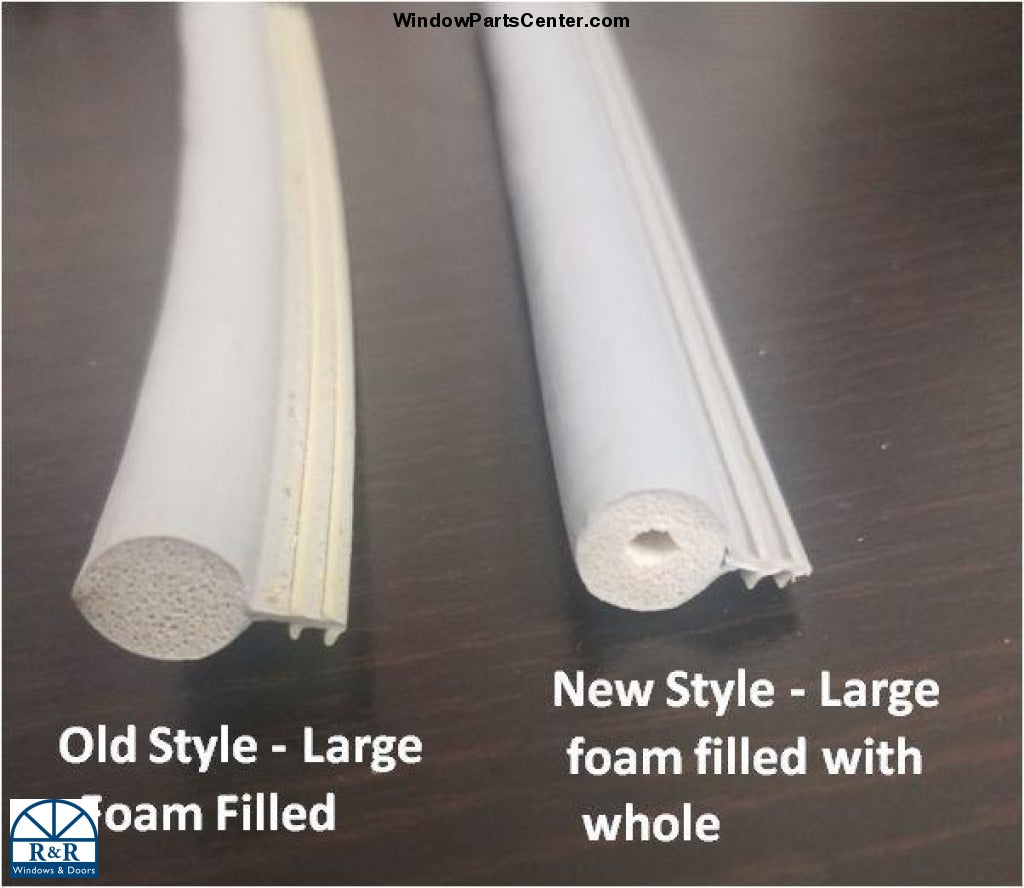 917 - Large Gray Weather Strip - 3/8 inch Bulb
