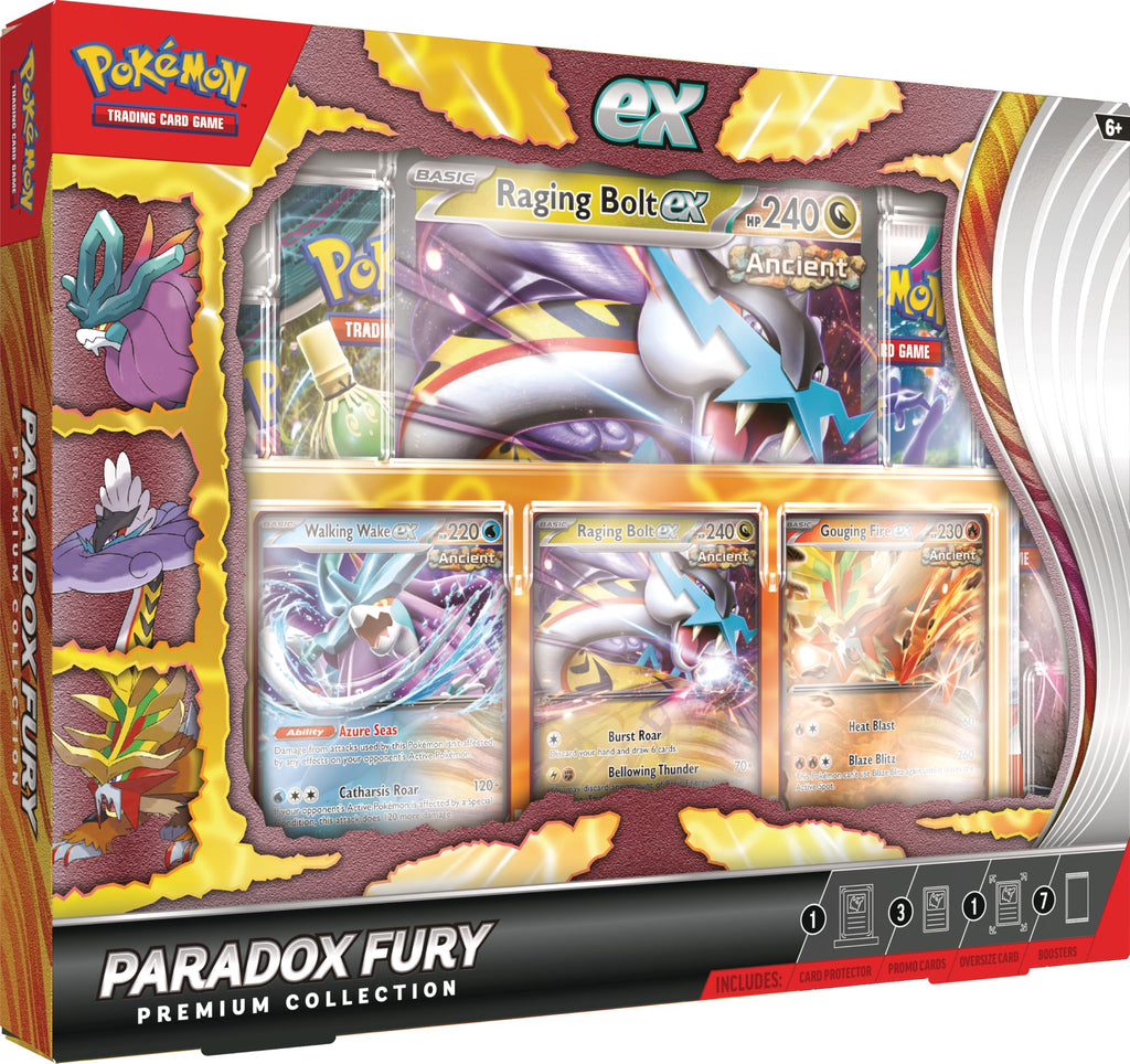 Pokemon TCG: Paradox Fury Premium Collection - 2024 Amazon Holiday Exclusive