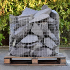 250mm - Blue Slate Rockery Stone (850kg Bag)