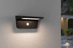 Outdoor Solar Wall Lum. Cyrus 600lm IP44 3000K PIR and Orientation Light