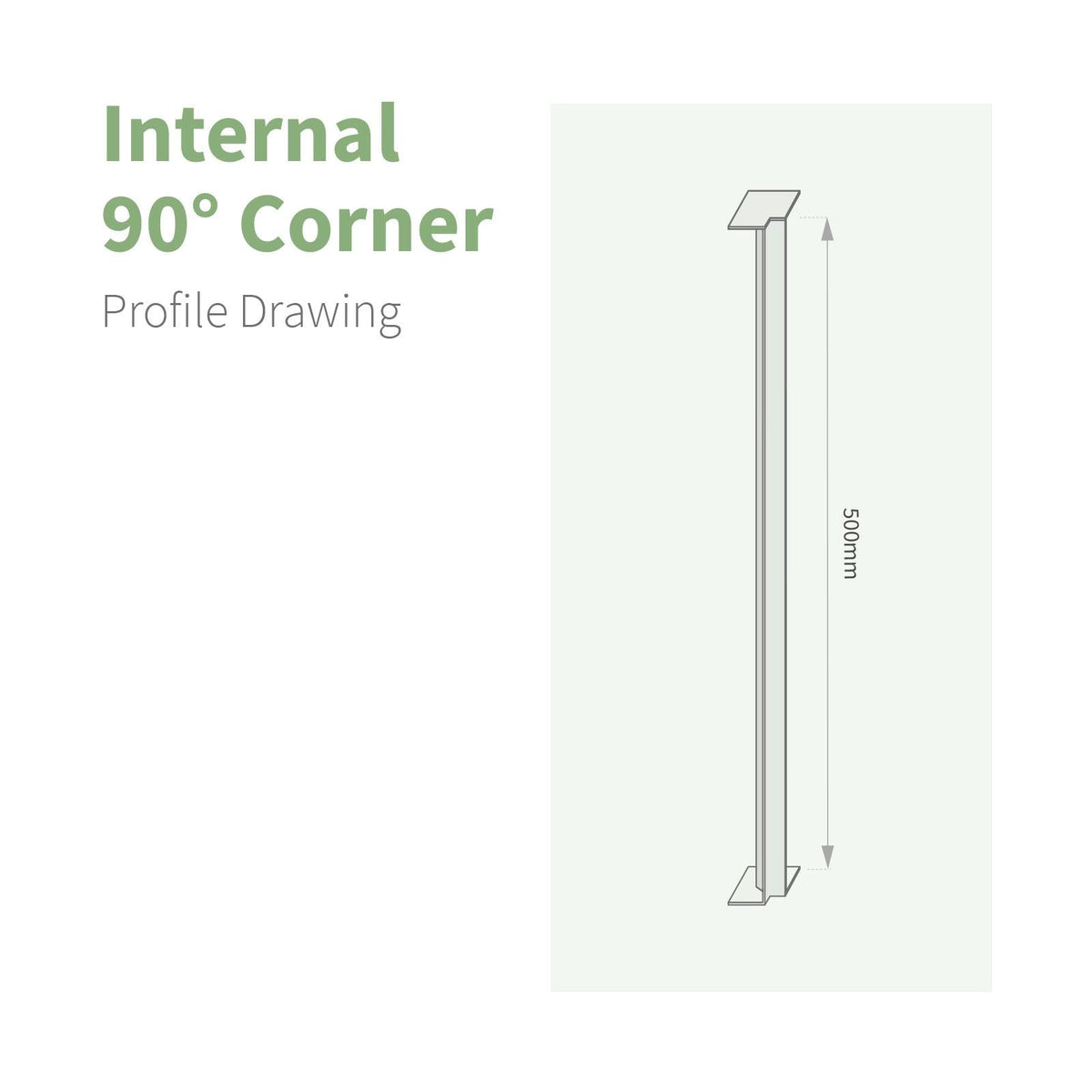 Concord Fascia 90° Internal Corner