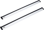 Thule 960 WingBar 108cm Aluminium Aerodynamic Car Roof Bars - Pair - Silver