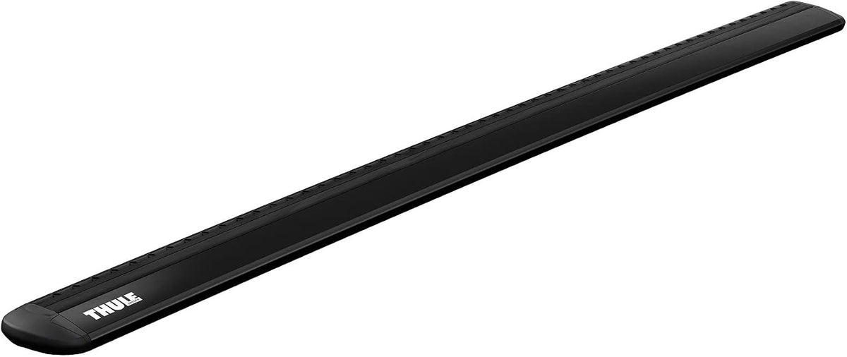 Thule WingBar 969B 127cm Aluminium Aero Roof Bars Pair T-Track - Black