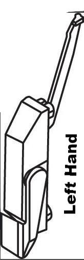 988 Truth Multi-Point Locking Handle For Casements and Awnings