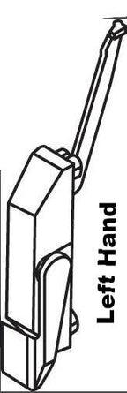 988 Truth Multi-Point Locking Handle For Casements and Awnings