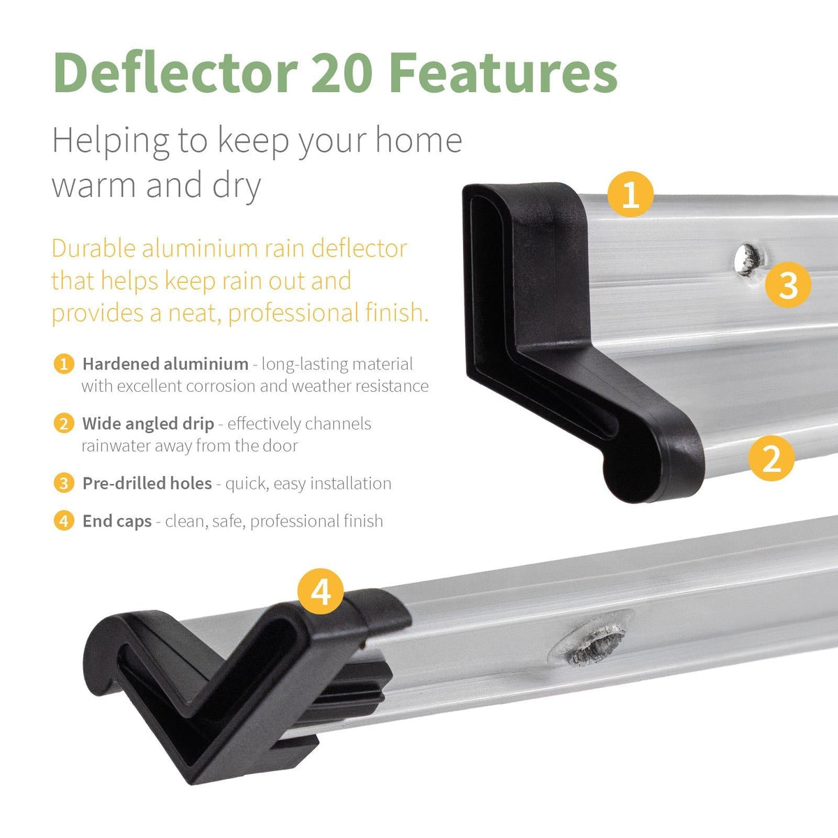 Exitex Deflector 20 Weather Bar