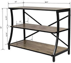 Aquatic Fundamentals Kyndall Laine Home 40-55 Gallon 3-Tier Aquarium Stand With Swerved Front Leg