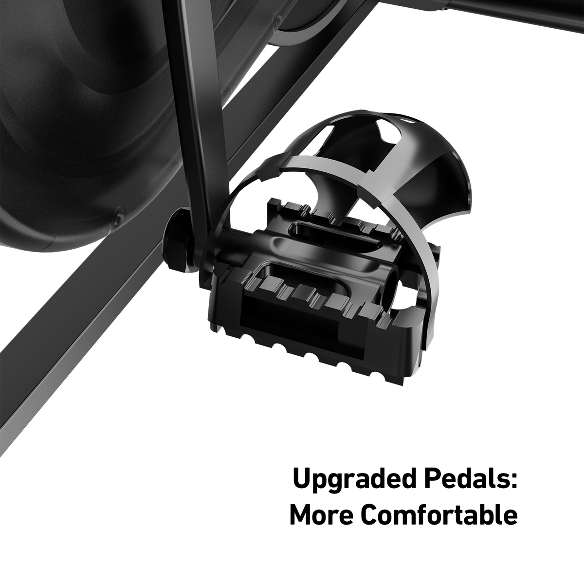 DeerRun S500 Pro King Size Indoor Exercise Bike for Tall Riders 32 Magnetic Adjustable Resistance, LED Screen