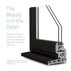 180mm Profile 22 Window Sill (with End Caps)