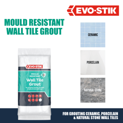 Evo-Stik Wall Tile Grout - Mould Resistant