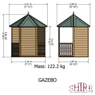 Pressure Treated Gazebo