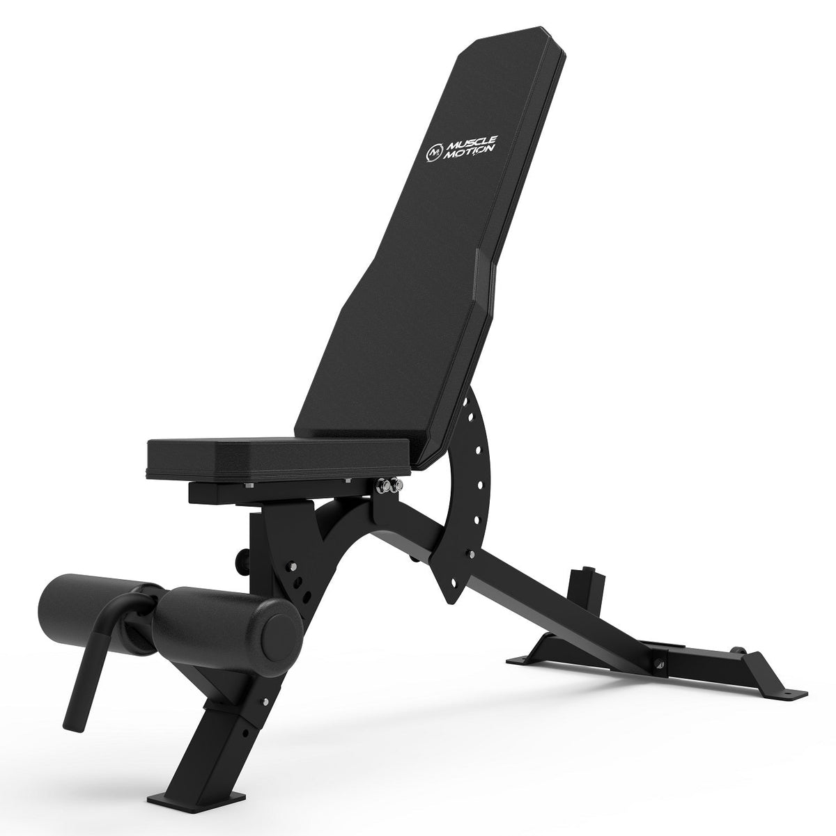 Muscle Motion Package Deal 23 - Half Rack, Adjustable Bench, Barbell and 100KG Bumper Plate Set