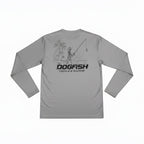 Dogfish Long Sleeve Microfiber Life Is A Beach Logo