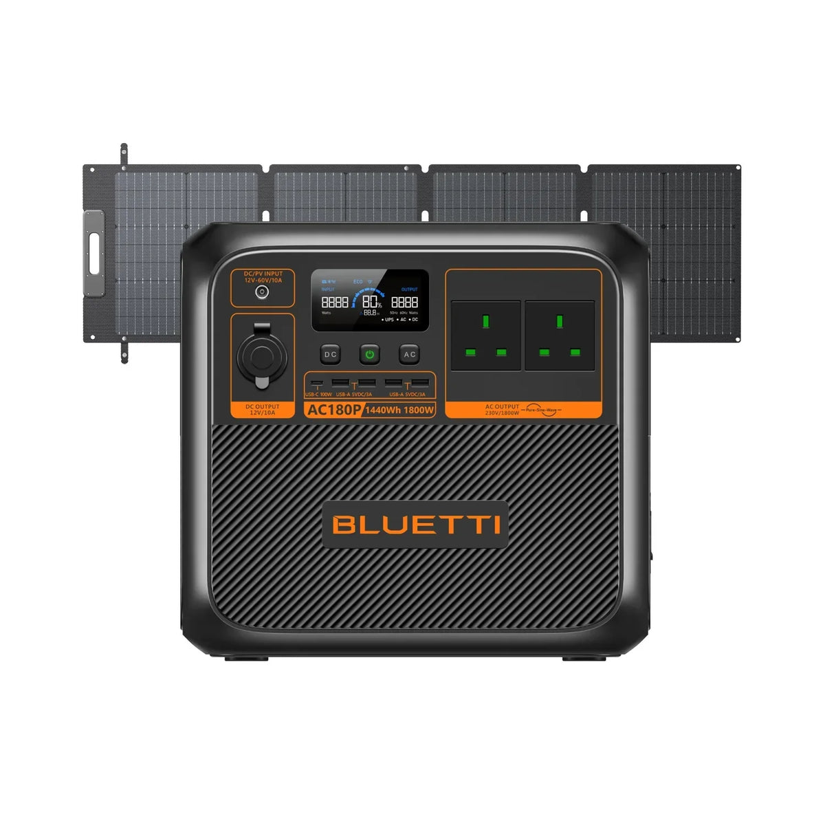 BLUETTI AC180P | 1800W | 1440Wh Portable Power Station