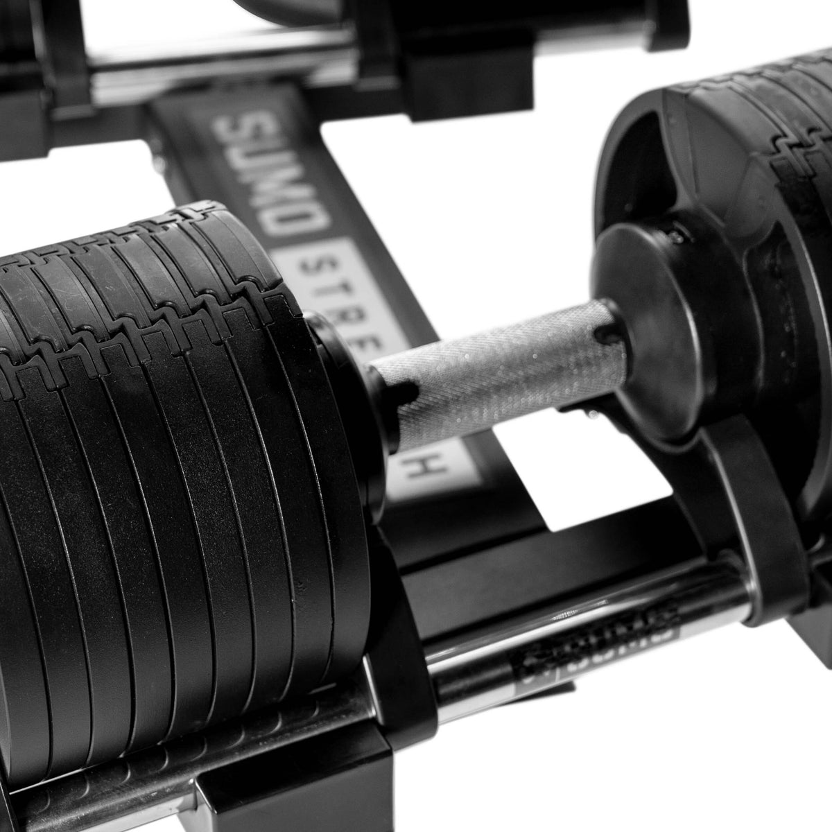 2x32kg Adjustable Dumbbell Set + Stand