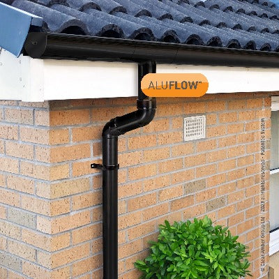Gutter Deepflow Left Hand Stopend - All Colours