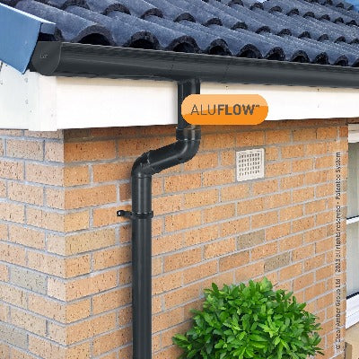 Gutter Deepflow Left Hand Stopend - All Colours