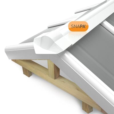 Snapa Super Ridge End Cap - White