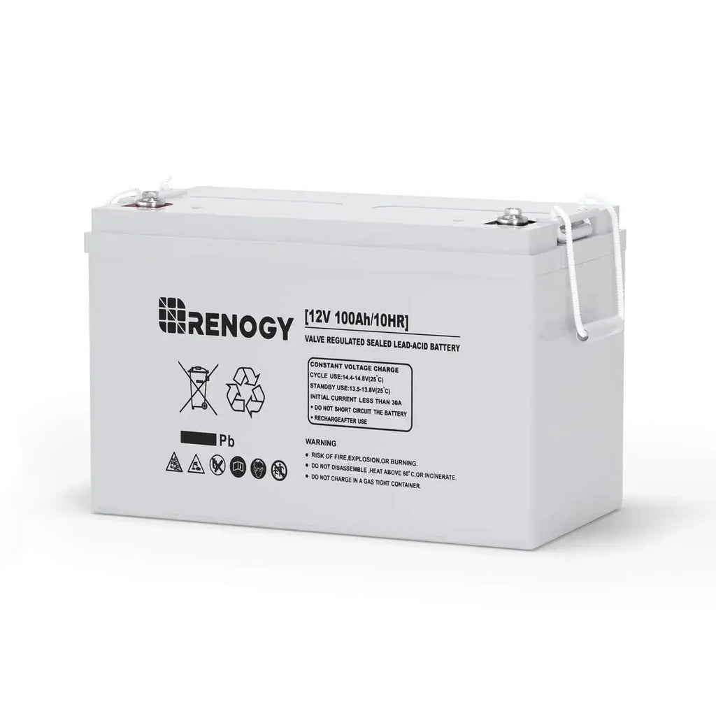 Deep Cycle AGM Battery 12 Volt 100Ah/200Ah Renogy