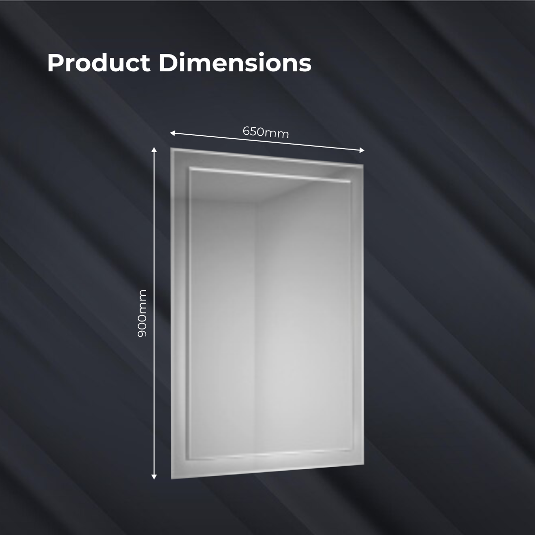 Sienna Frameless Designer Non Illumonated Mirror
