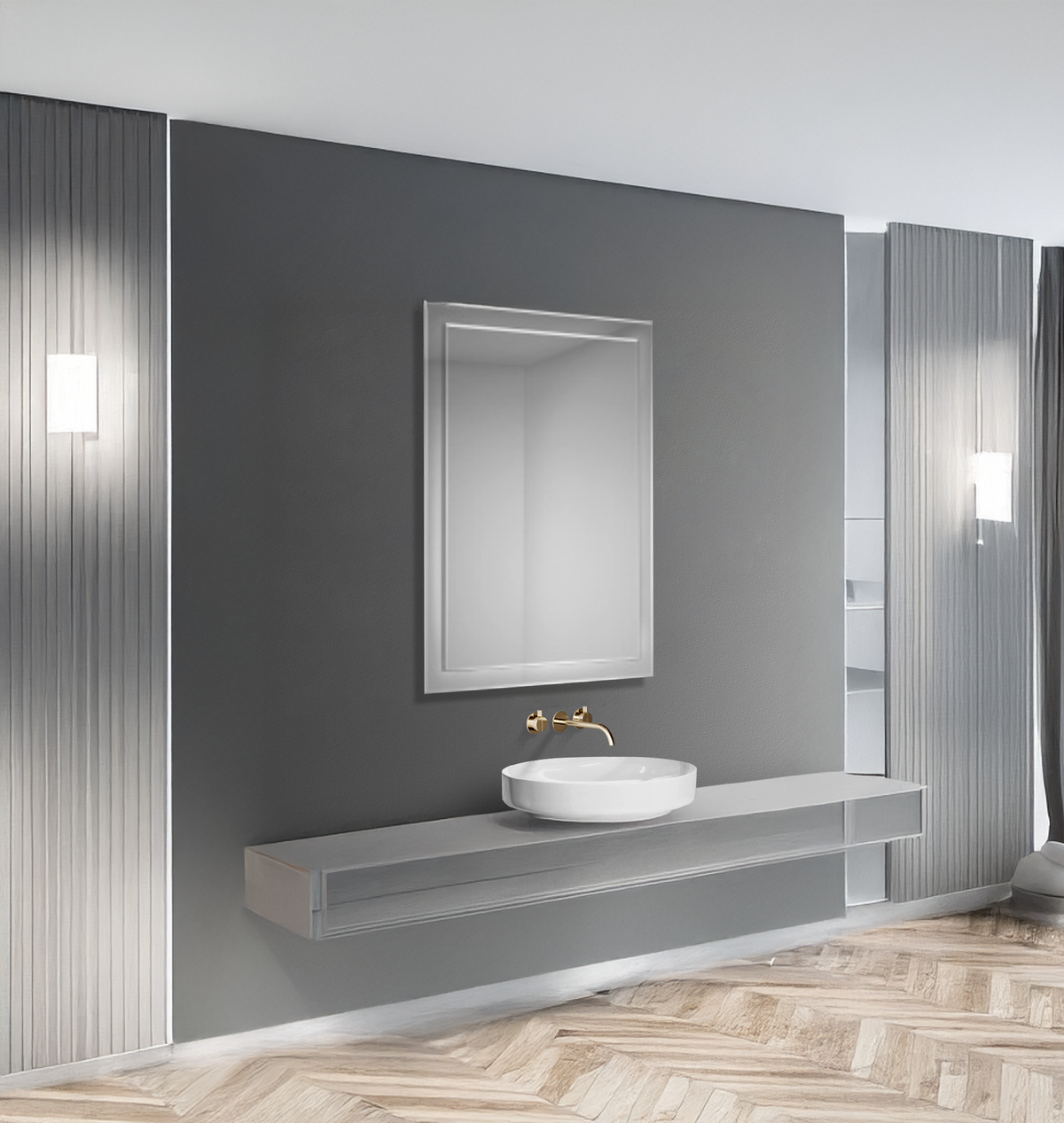 Sienna Frameless Designer Non Illumonated Mirror