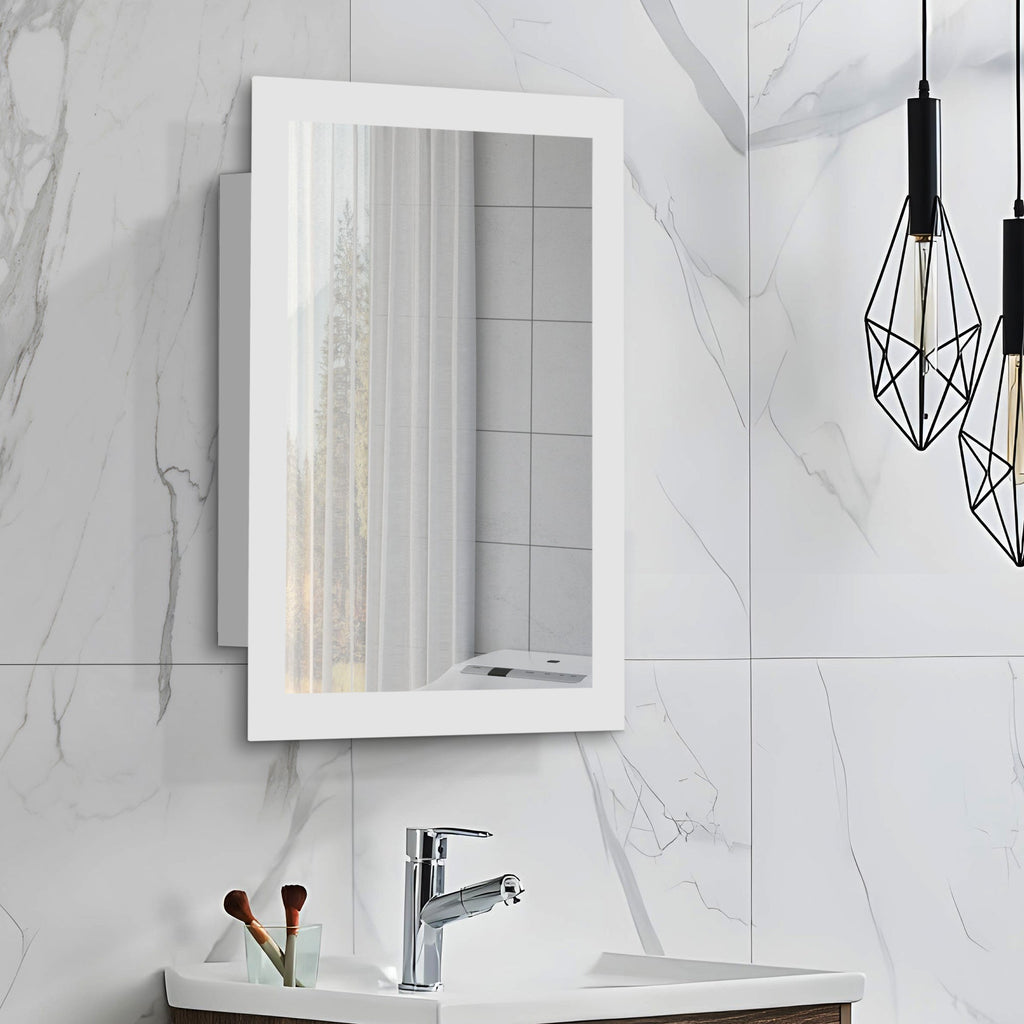 Bristol Non Illuminated Mirror Cabinet  - 480mm x 600mm