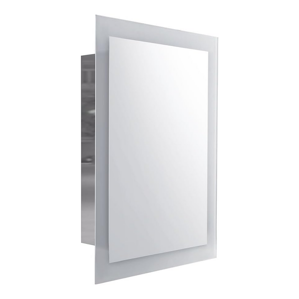 Bristol Non Illuminated Mirror Cabinet  - 480mm x 600mm