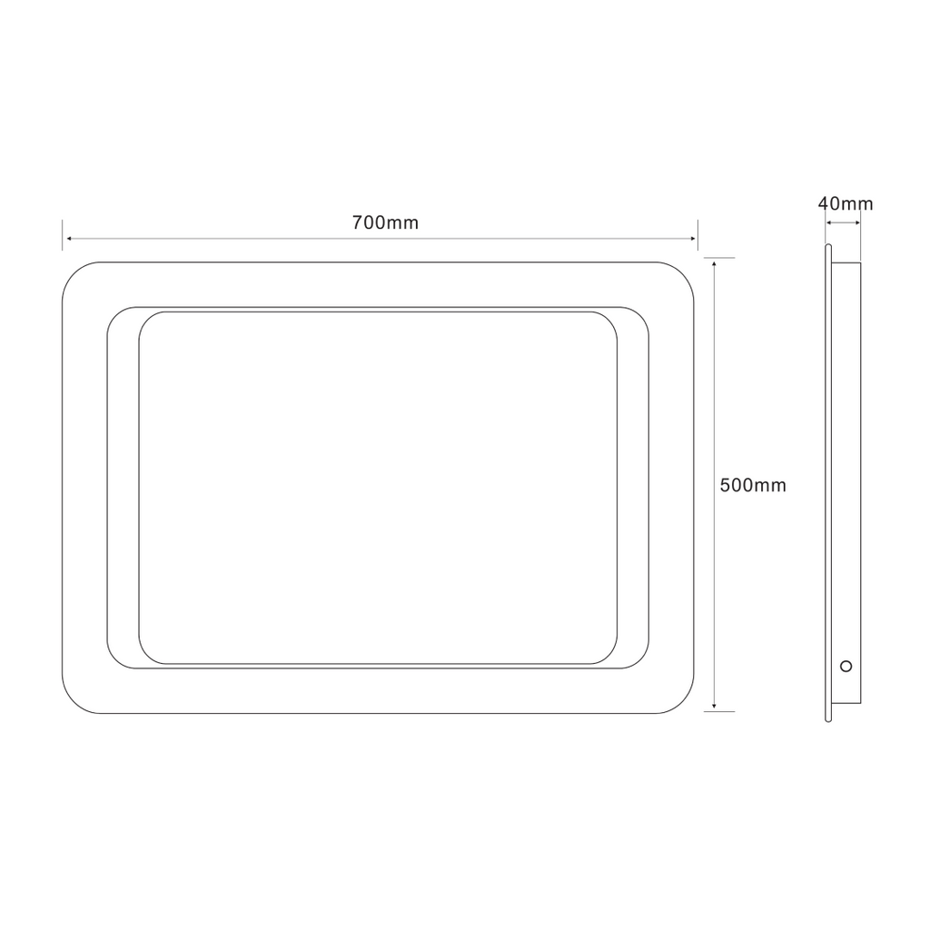 Nova Motion & Infrared Sensor LED Illuminated Mirror