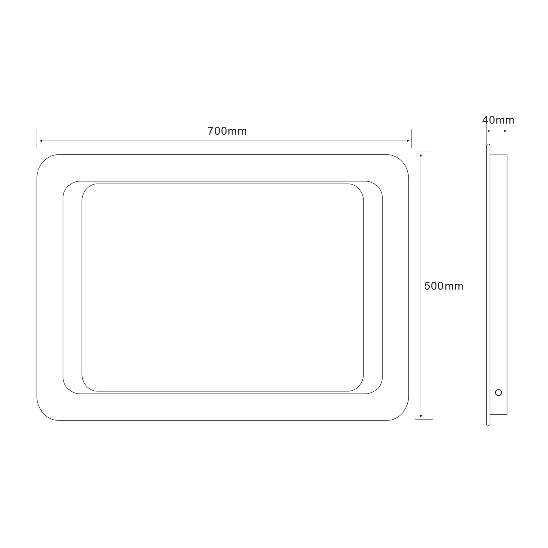 Nova Motion & Infrared Sensor LED Illuminated Mirror