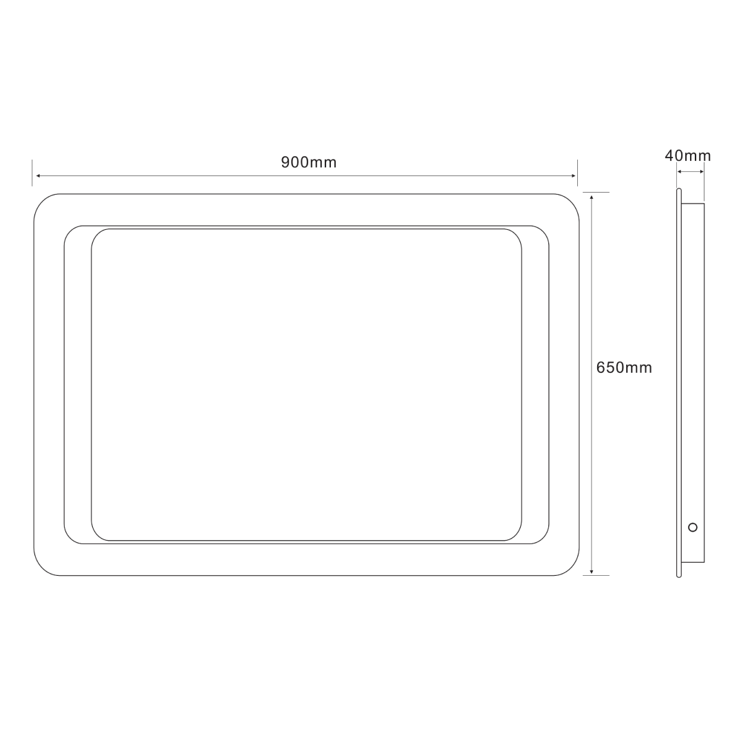 Nova Motion & Infrared Sensor LED Illuminated Mirror