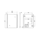 Nebula Infrared Sensor LED Illuminated Mirror with Demister