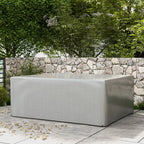 Waterproof & Anti-UV Large Protective Patio Set Covers, 235x190x90 cm, Grey