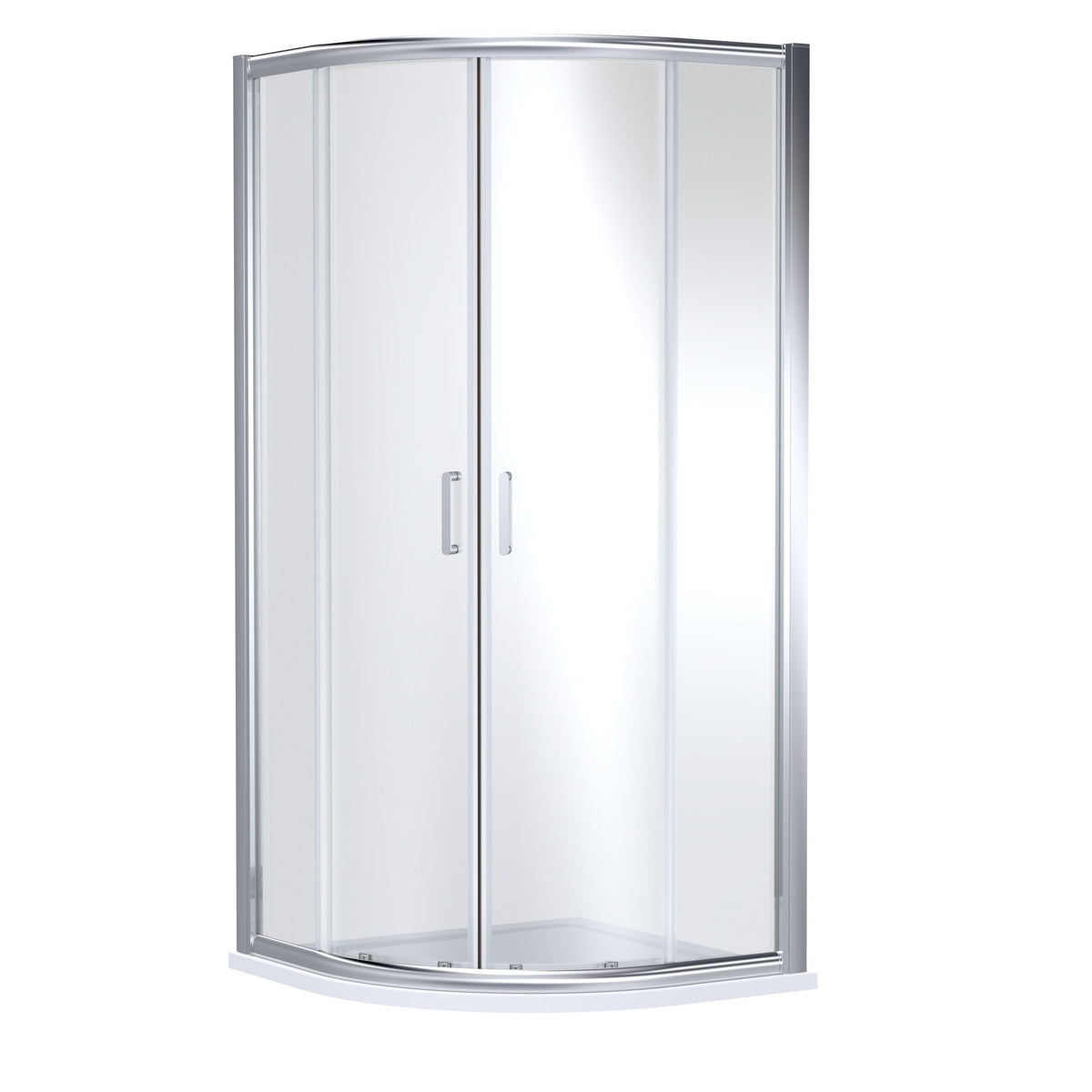 Forge Two Door 8mm Glass Quadrant Shower Enclosure
