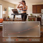 DeerRun A1 Pro Smart Foldable Treadmill with AI Coach