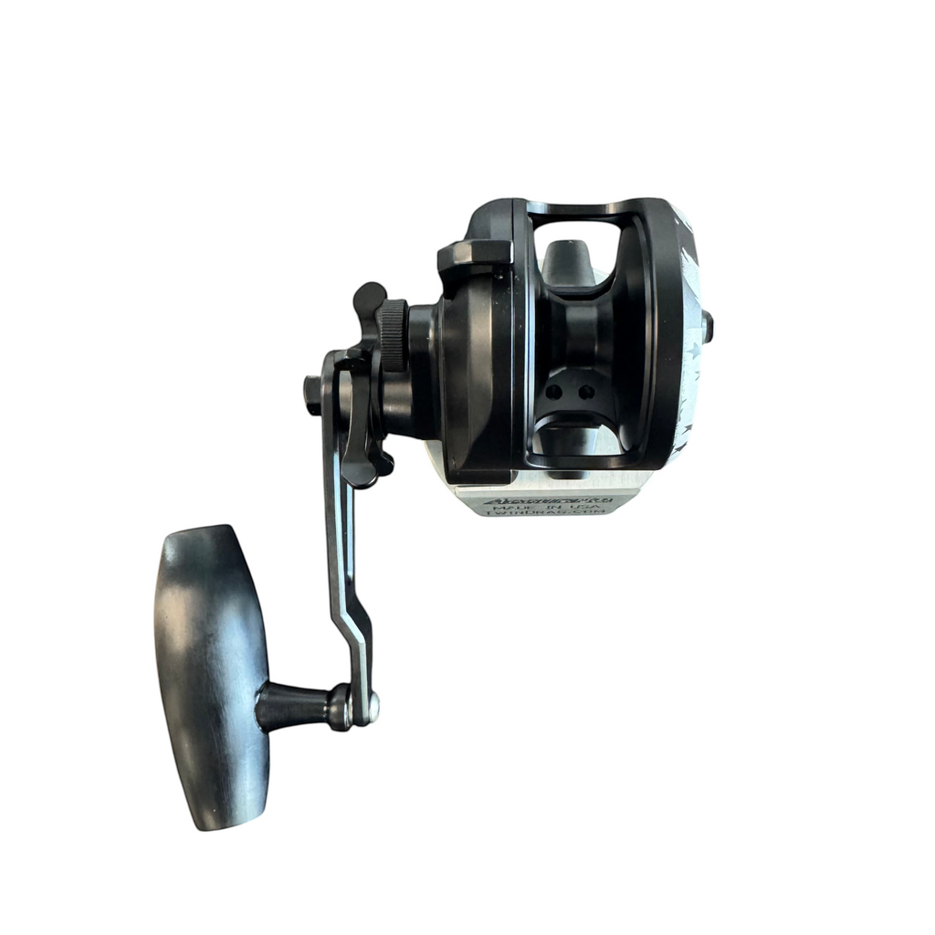 Accurate Ascender Jigging Reels Custom Flag Engraving