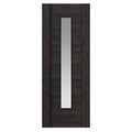 Alabama Cinza Wood Effect Laminate Glazed Internal Door - All Sizes