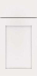 white cabinet door with shaker style panel