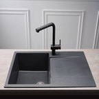 Amsterdam 10 1 Bowl Granite Composite Kitchen Sink - All Colours