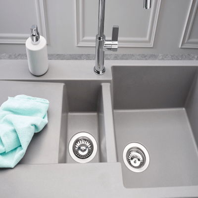 Amsterdam 15 1.5 Bowl Granite Composite Kitchen Sink - All Colours