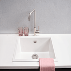 Amsterdam 40 1 Bowl Granite Composite Kitchen Sink - All Colours