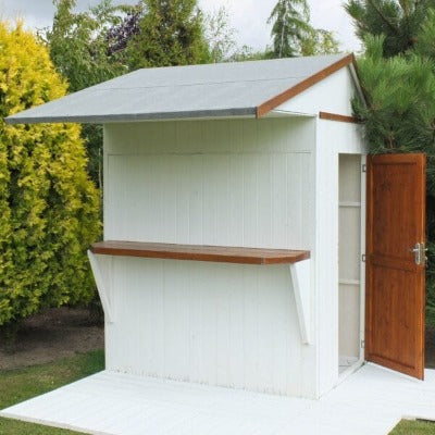 Garden Bar w/ Apex Roof - 6ft x 4ft
