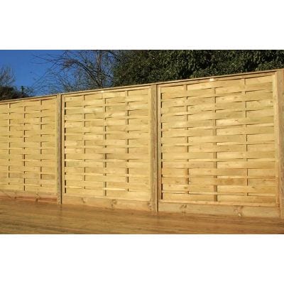 Aran Fence Panel 1.83m x 1.83m
