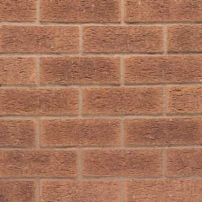 Arley Red Rustic Wirecut Facing Brick 73mm x 215mm x 102.5mm - Sample