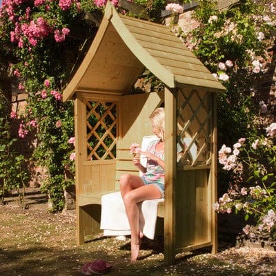 Arum Arbour Seat - 4ft x 2ft (Pressure Treated)