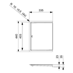 Aspen Stainless Steel Drainer For Undermount Sinks