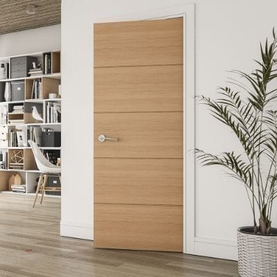 Augusta Oak Prefinished Internal Door - All Sizes