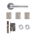 Augustus Mortice Kit Matt Polished Chrome Finish - Deanta