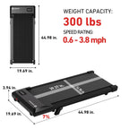 DeerRun 2026 Q2 Urban Plus Smart Walking Pad with 7% Incline for Space-Saving Active Walking