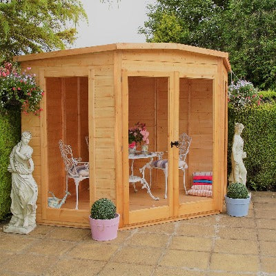 Barclay Shiplap Corner Summerhouse - All Sizes